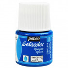 PEINTURE SETACOLOR OP 45ML BLEU COBALT