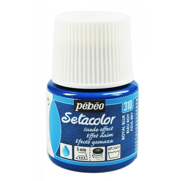 PEINTURE SETACOLOR OP DAIM 45ML BLEU ROY