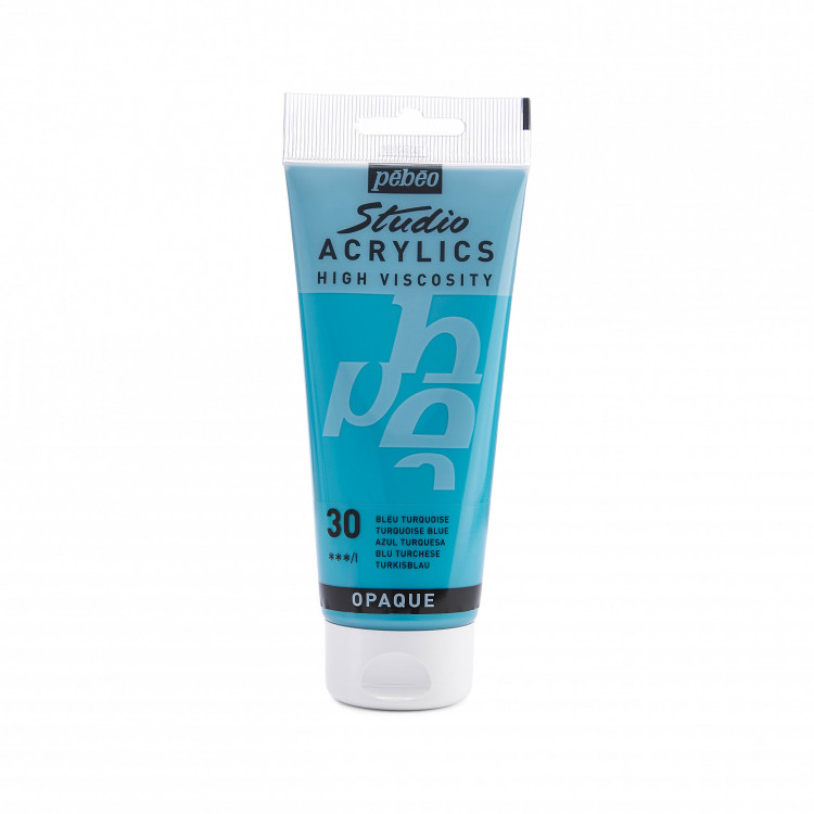 PEINTURE ACRYLIQUE STUDIO 100ML BLEU TUR