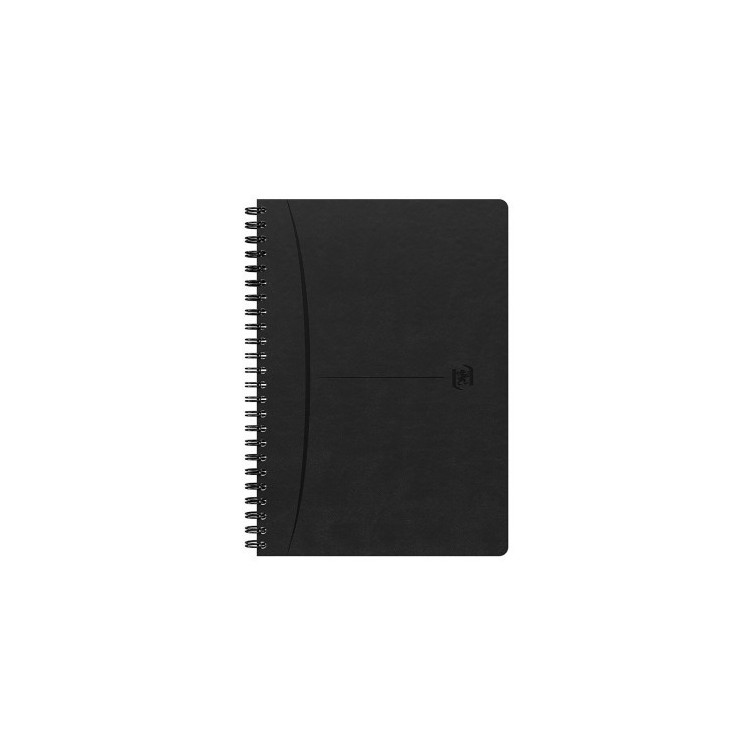 Cahier Oxford-SIG spirale A5 160 pages L7 NOIR