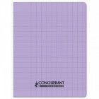 CAHIER POLYPRO 17*22 96P SEYES LILA PAST