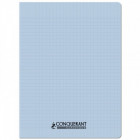 CAHIER POLYPRO 24*32 96P SEYES BLEU PAST