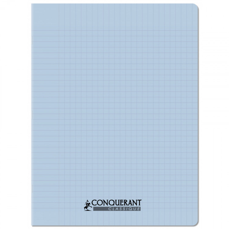 CAHIER POLYPRO 24*32 96P SEYES BLEU PAST