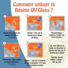 Résine UV-LED GLASS 25g