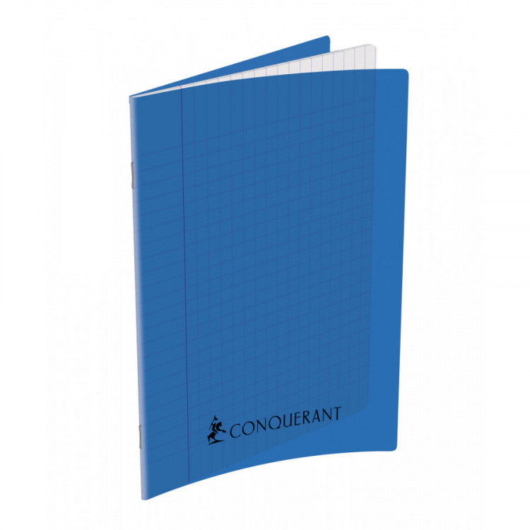 CAHIER CQ AGR 17X22 192P 70G SEY BLUE PP