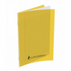 CAHIER CQ AGR 17X22 192P 70G SEY JAUNE PP