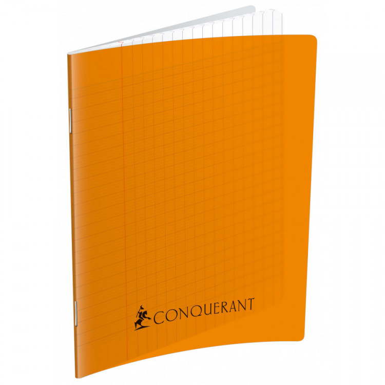 CAHIER CQ AGR 17X22 192P 70G SEY ORANGE PP