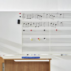 TABLEAU A PORTEE SKIN MUSIC 100X150CM