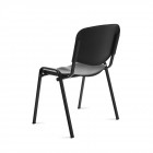 CHAISE VISITEUR POLYPRO NOIR EMPILABLE