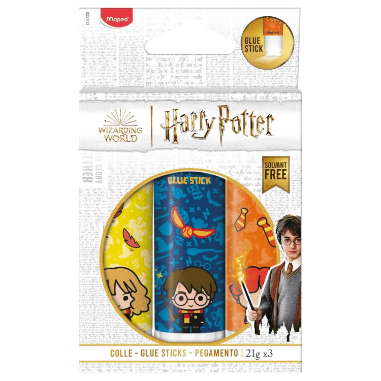 TUBES DE COLLE 21G HARRY POTTER X3