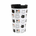 TASSE METALLIQUE CHAT 260 ML