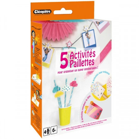 CLÉO'BOX 5 Activités Paillettes