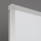 TABLEAU DOUBLE FACE BLANC CADRE ALU 120*90